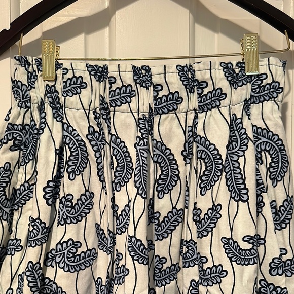 Blue and White Maxi Skirt - Picture 2 of 2